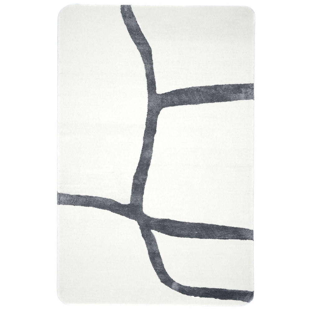 Stria Wool Silk Rug