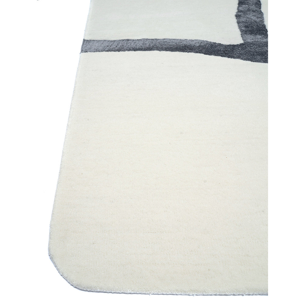 Stria Wool Silk Rug