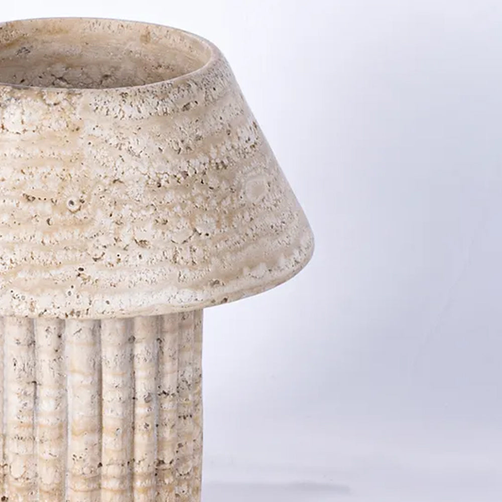 Rio in Travertine - Table Lamp