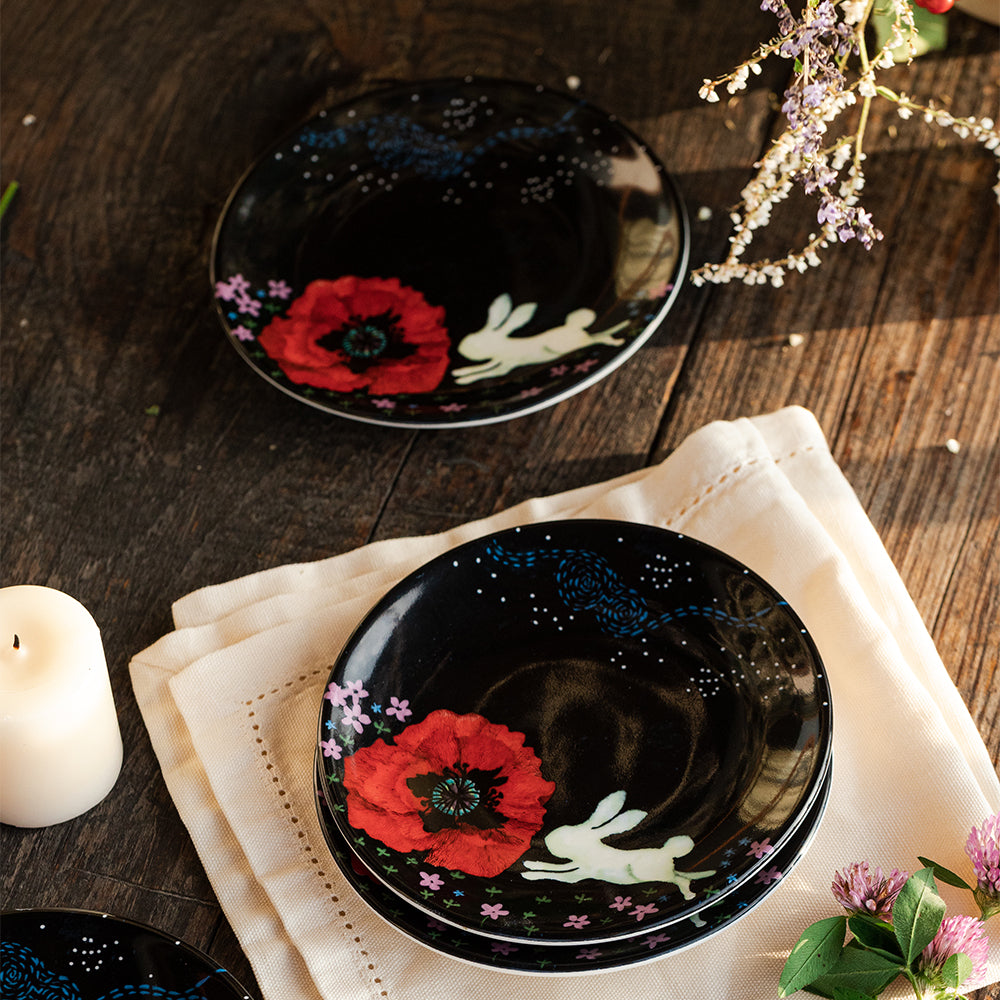 Midnight in Mashobra- Fredrick Appetiser Plates(Set of 2 )