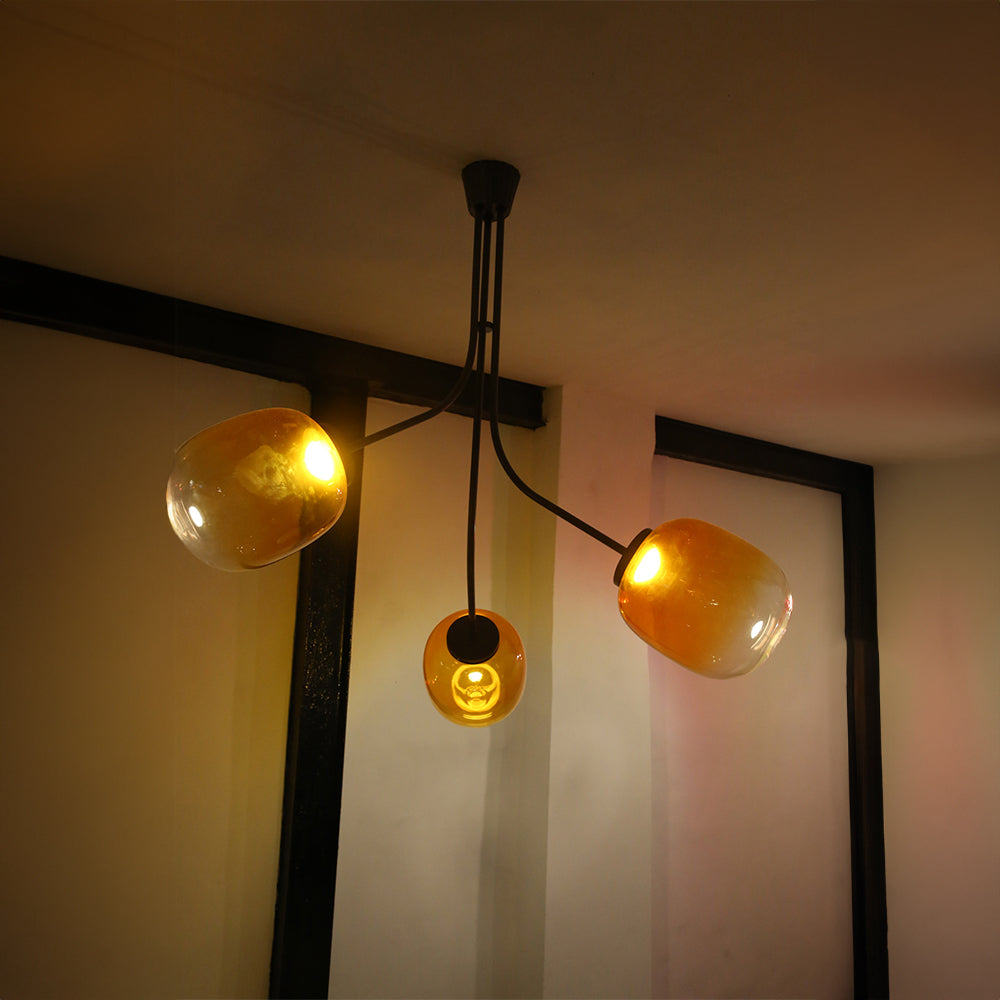 3 Module Candy Chandelier (PP, Orange, Candy Floss, Grey)