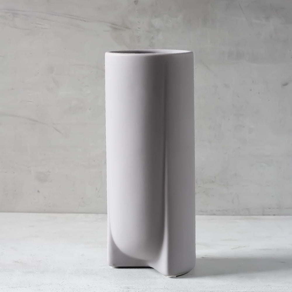 Bardo Grey Ceramic Vase