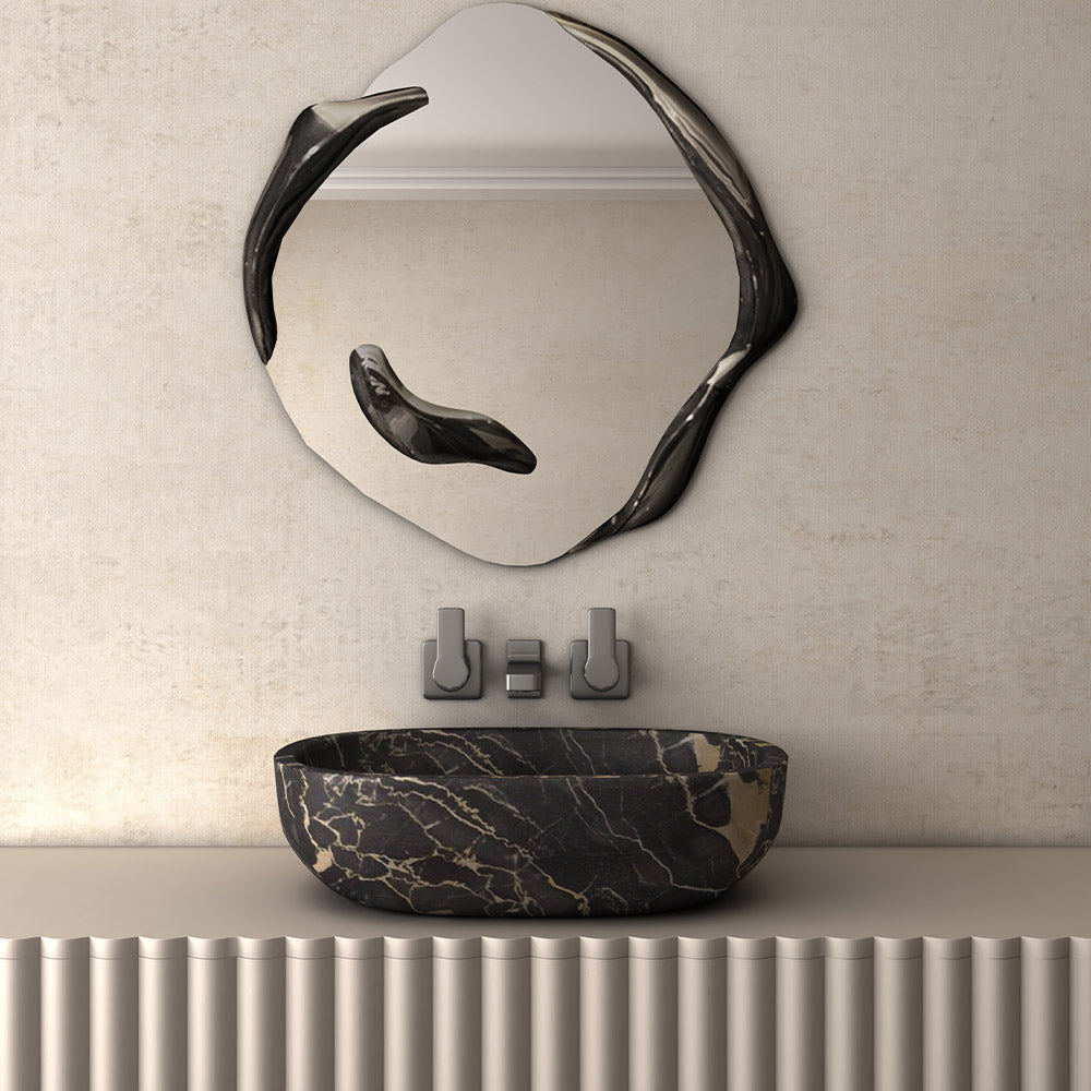 Lago Round Mirror