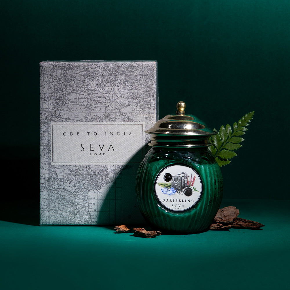 SEVA HOME Ode to India - Darjeeling Dream Candle