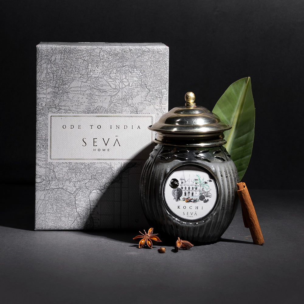 SEVA HOME Ode to India - Kochi Spice Fusion Candle Collection